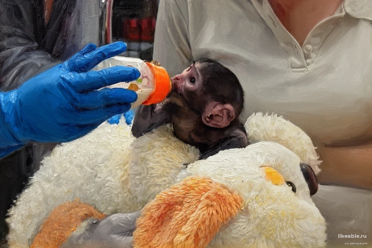 В зоопарке Мексики нашли способ заменить мать брошенному детенышу